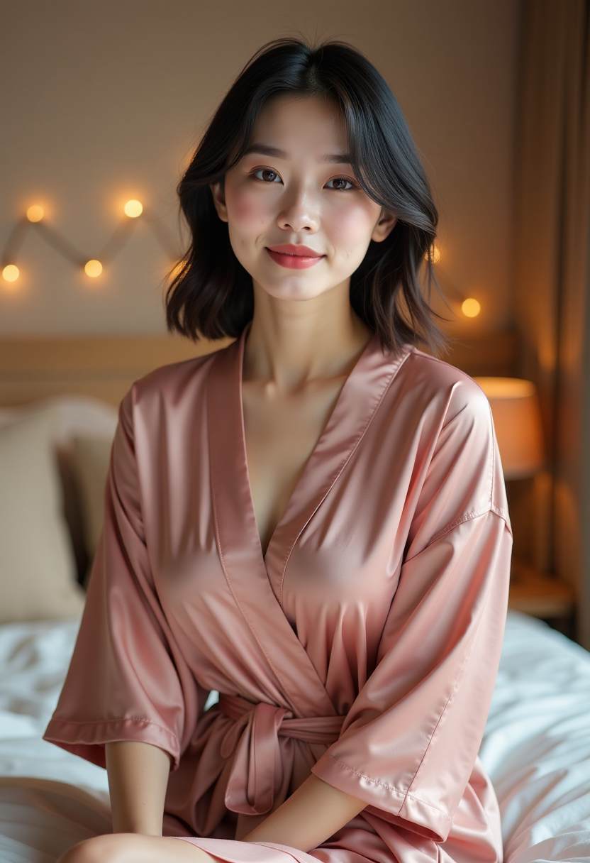 古寺铜钟与晨雾